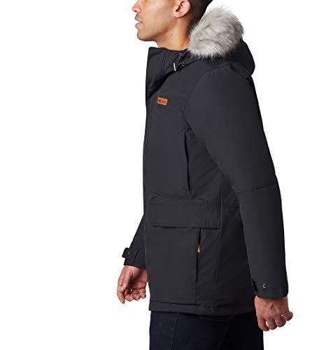 Columbia Marquam Peak, Chaqueta de invierno, Hombre , Negro, Talla M