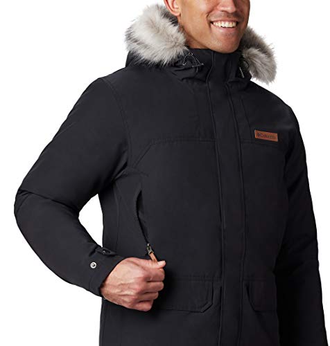 Columbia Marquam Peak, Chaqueta de invierno, Hombre , Negro, Talla M