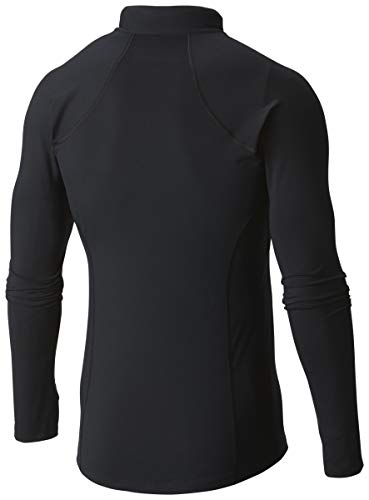 Columbia Midweight Camiseta Térmica de Manga Larga, Hombre, Negro, S