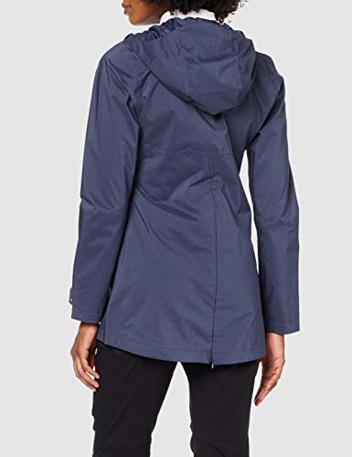 Columbia Mujer Trenca, Rainy Creek Trenca, Poliéster, Azul (Nocturnal Heather), Talla: M, 1773061