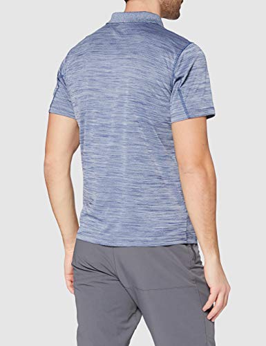 Columbia Rules Camiseta Polo, Hombre, Gris (Carbon Heather), XL