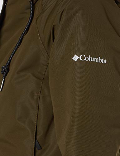 Columbia South Canyon Sherpa, Chaqueta impermeable forrada de Sherpa, Mujer, Verde (Olive Green) Talla S