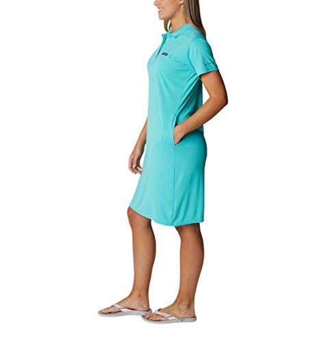 Columbia Tidal - Vestido Tipo Polo para Mujer, Talla pequeña