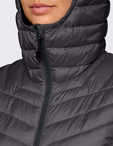 Columbia Windgates Chaqueta De Plumón con Capucha, Mujer, Negro (Shark Heather), S