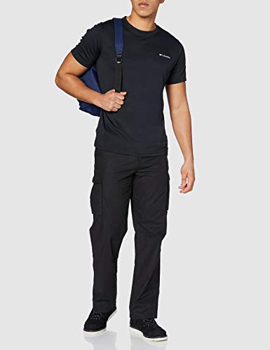 Columbia Zero Rules Short Sleeve Shirt Camiseta de manga corta, Hombre, Negro (Black), M