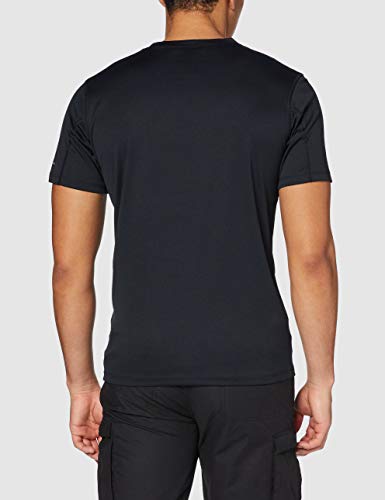 Columbia Zero Rules Short Sleeve Shirt Camiseta de manga corta, Hombre, Negro (Black), M