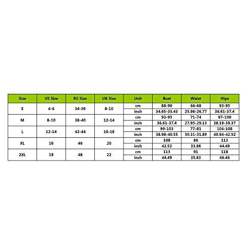 Conjunto de Bikini con Volantes Push up, 2 Piezas de Talle Alto, Cuello en V Profundo, Traje de baño de Playa Acolchado para Mujer (Azul, 2XL)