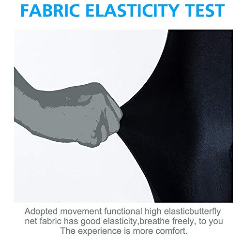 Conjunto de Manga Larga de Ciclismo Jersey Ropa de Bicicleta para Hombres Almohadilla de Gel 3D Absorbente de Sudor Transpirable Tejido de Secado rápido para Montar en otoño,L