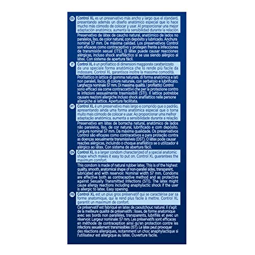 Control Preservativos XL - 24 unidades
