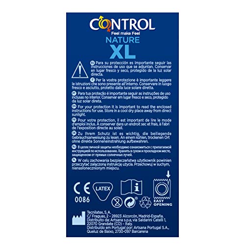 Control Preservativos XL - 24 unidades