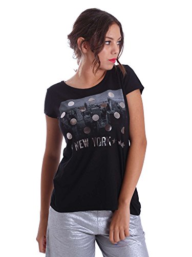 Converse - Camiseta - para mujer negro negro