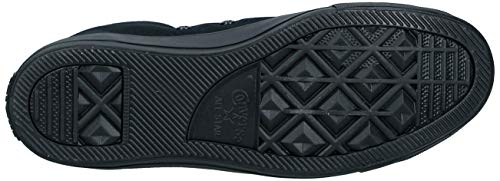 Converse Chuck Taylor All Star, Zapatillas de Tela Unisex, Negro (Black Mono), 41 EU