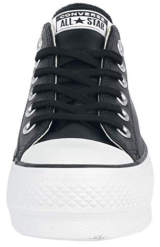 CONVERSE - CTAS Lift Clean OX 561681C - Black, Tamaño:38 EU