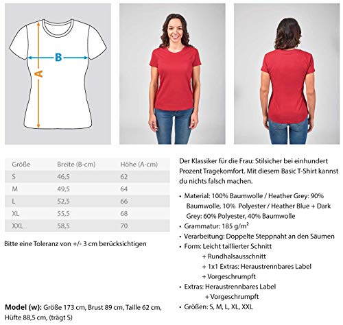 Cooles Shirt Design - Camiseta para el 70 cumpleaños Una gran idea de regalo para motoristas, roqueros y más – Camiseta de mujer Negro S