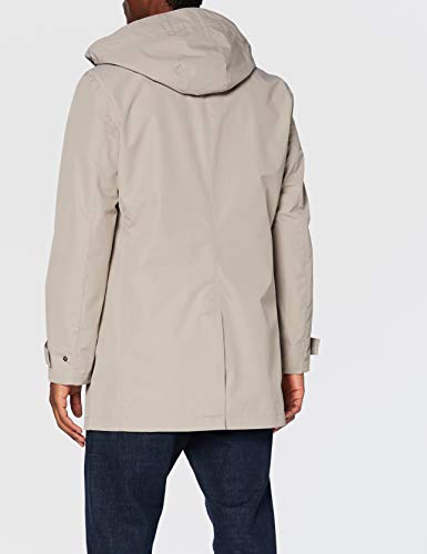 Cortefiel All Weather Abrigo Impermeable, Beige (Beige/Camel 52), S (Tamaño del Fabricante: S) para Hombre