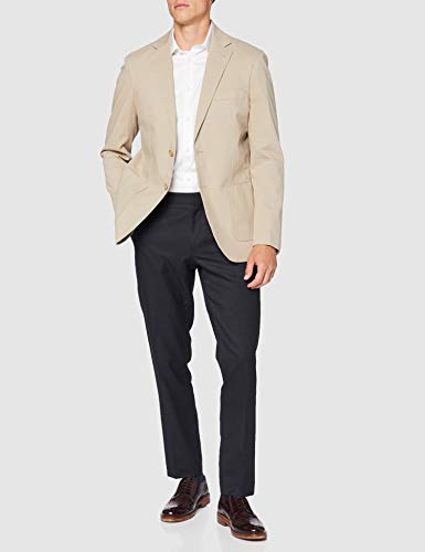 Cortefiel Am. Estructura Lava Chaqueta, Beige (Beige/Camel 52), S (Tamaño del Fabricante: 48) para Hombre