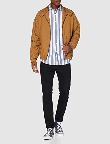 Cortefiel C6Bcc Traya Ancha Camisa Casual, Azul (Navy 10), Large (Tamaño del Fabricante: L) para Hombre