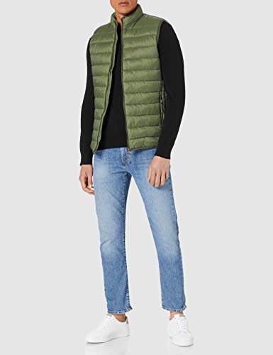 Cortefiel Chaleco Thermolite Ultraligero Chaqueta, Verde, XXL para Hombre