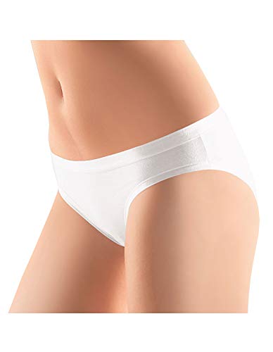 Cotonella Women's L'Altra White Cotton 3 Pack Mini Brief 42