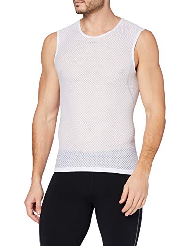 Craft Cool Mesh Camiseta Interior para Hombre, Hombre, White, L