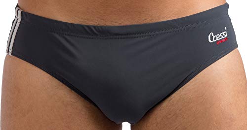 Cressi Naxos Bañador, Hombres, Gris, S