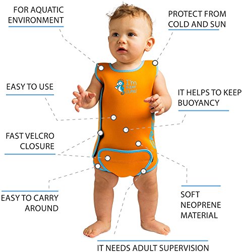 Cressi Warmer Bañador, Unisex bebé, Amarillo, 12/18 Meses