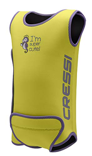 Cressi Warmer Bañador, Unisex bebé, Amarillo, 12/18 Meses