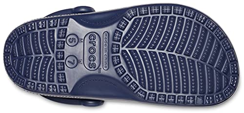Crocs Classic, Zuecos Unisex Adulto, Azul (Navy), 39/40 EU