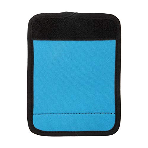 Cubierta de la manija del equipaje del neopreno portátil del abrigo de la manija del equipaje para el icycle del carrito de la compra para la mayoría de las(blue)