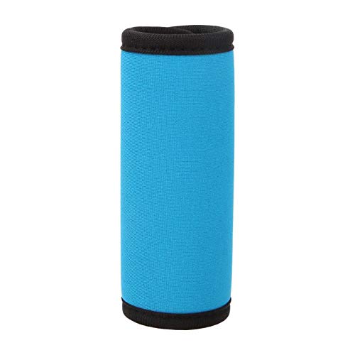 Cubierta de la manija del equipaje del neopreno portátil del abrigo de la manija del equipaje para el icycle del carrito de la compra para la mayoría de las(blue)