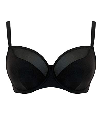 Curvy Kate Sheer Class Parte de Arriba de Bikini, Negro (Black Black), 105D (Talla del Fabricante: 40D) para Mujer