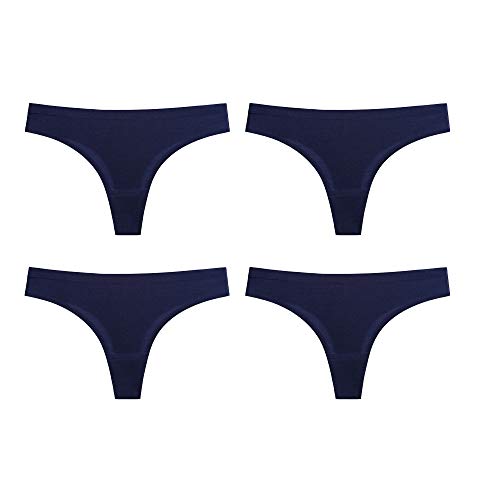 CUYOC Tanga De Gran TamañO para Mujer Calzoncillos Sexis Sin Costuras Deportivos De Seda De Hielo