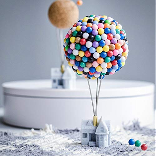 CXJJ Decoración de Escritorio La decoración del hogar de Escritorio, Figuras en Miniatura Creativas, pequeños Adornos for la Fiesta de cumpleaños y Adornos de Escritorio