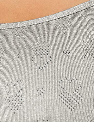 Damart Caraco Camiseta térmica, Gris (Gris Chine 56675/11011/), 38 (Talla del Fabricante: Small) para Mujer