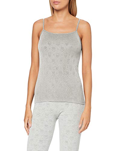 Damart Caraco Camiseta térmica, Gris (Gris Chine 56675/11011/), 38 (Talla del Fabricante: Small) para Mujer