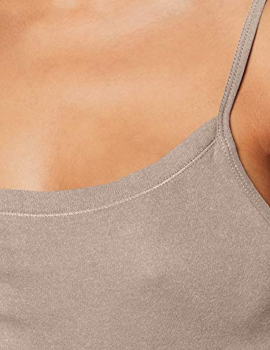 Damart Caraco Camiseta térmica, Marrón (Vison 56684-10100), 46 (Talla del Fabricante: Large) para Mujer