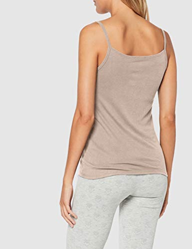Damart Caraco Camiseta térmica, Marrón (Vison 56684-10100), 46 (Talla del Fabricante: Large) para Mujer