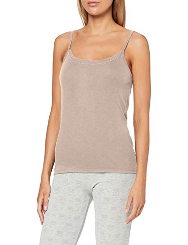 Damart Caraco Camiseta térmica, Marrón (Vison 56684-10100), 46 (Talla del Fabricante: Large) para Mujer