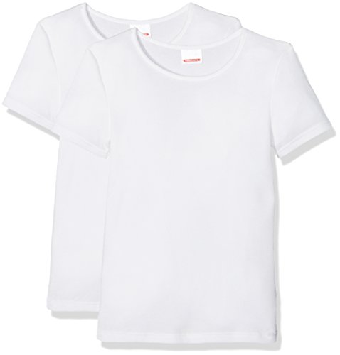 Damart Lot de 2 tee-Shirts Thermolactyl Altamente térmico, Blanc (Blanc), 12 años (Pack de 2) para Niños