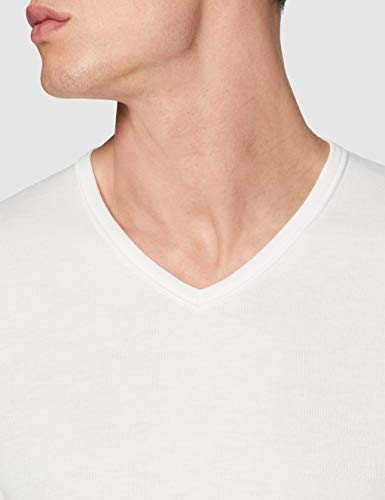 Damart tee-Shirt Manches Courtes Thermolactyl Bioactif Altamente térmico, Blanc (Blanc), Medium para Hombre