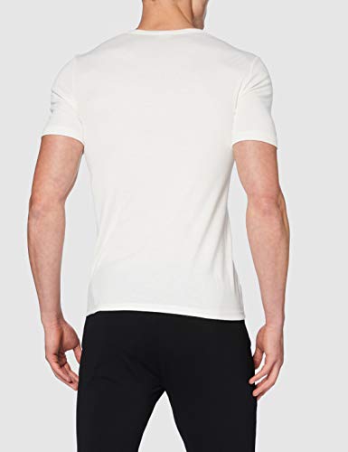 Damart tee-Shirt Manches Courtes Thermolactyl Bioactif Altamente térmico, Blanc (Blanc), Medium para Hombre