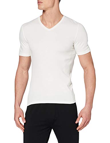 Damart tee-Shirt Manches Courtes Thermolactyl Bioactif Altamente térmico, Blanc (Blanc), Medium para Hombre