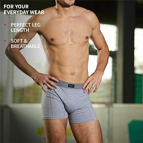 DANISH ENDURANCE Bóxers para Hombres Pack de 3 (Negro, XXX-Large)