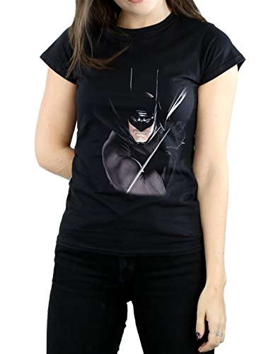 DC Comics Mujer Batman by Alex Ross Camiseta Negro Medium
