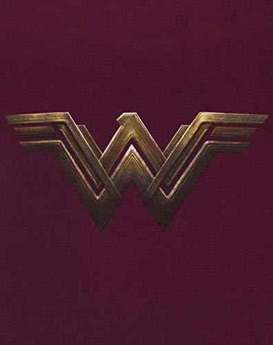 DC Comics mujer Wonder Woman Logo Camiseta Large borgoña