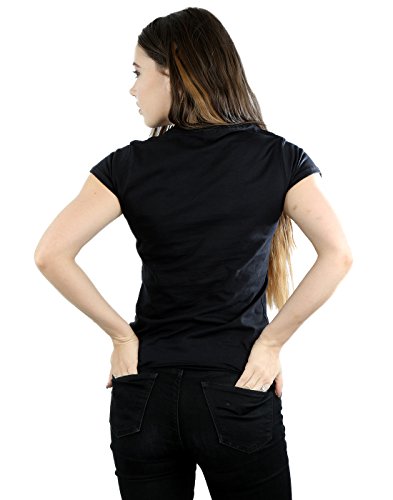 DC Comics mujer Wonder Woman Star Shield Camiseta Medium Negro