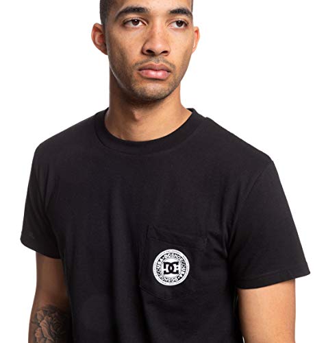 DC Shoes Basic - Camiseta con Bolsillo - Hombre - XS