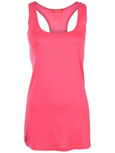 De Mujer Liso Swing De Campana Tiras Conjunto Chaleco Informal Vestido Blusa Tallas Extras - Coral, XXXG (EUR 52-54/UK 24-26)