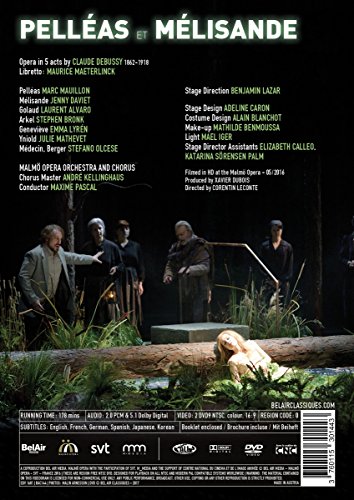 Debussy, C.: Pelléas et Mélisande [Opera] (Malmö Opera, 2016) (NTSC) [DVD]