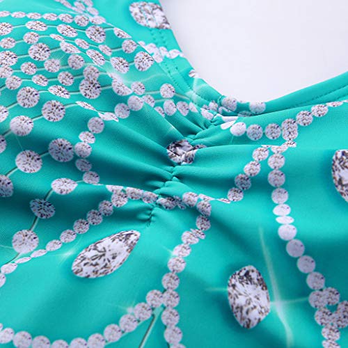 DedSecQAQ Mujer Más Talla Impresión Tankini Traje de baño Traje de baño Ropa de Playa Acolchado Trajes de baño Bikini Pantalon Tankini Tanga Faja Tanga Reductora Mujer